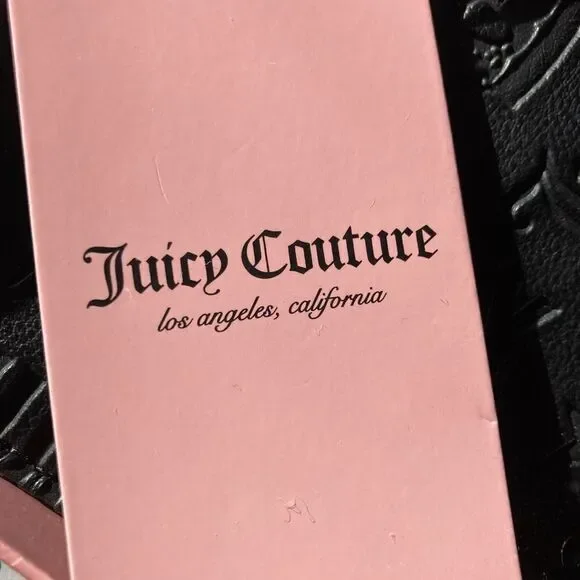 Juicy Couture NWT 2 Piece Set wristlet and card holder❤️❤️ Gift Set❤️❤️ - Picture 3 of 10